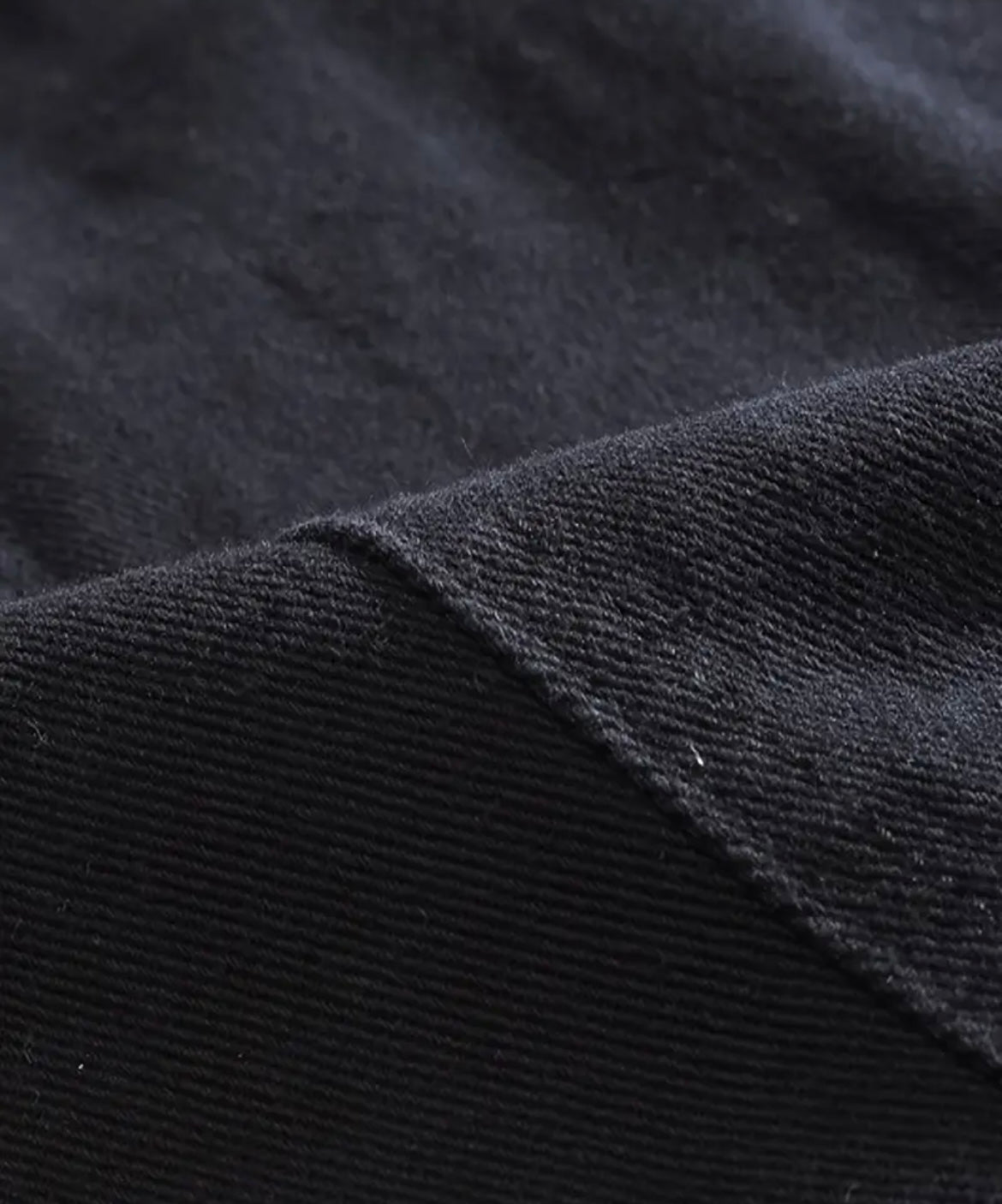 A1) Smanicato in jeans nero