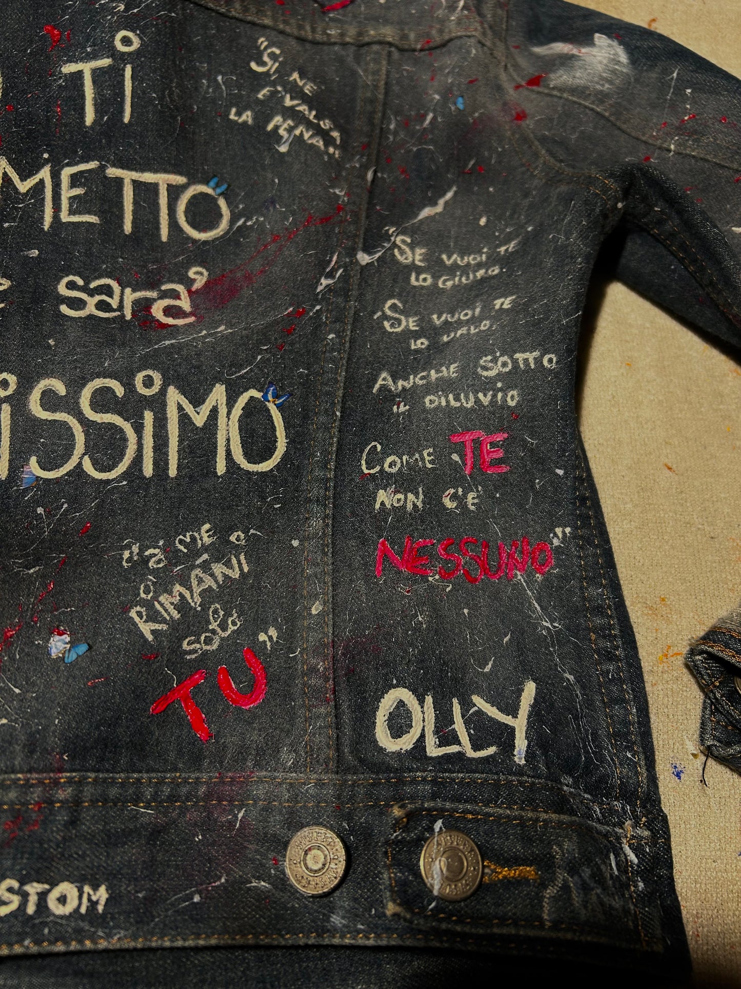 Giacca in jeans Olly
