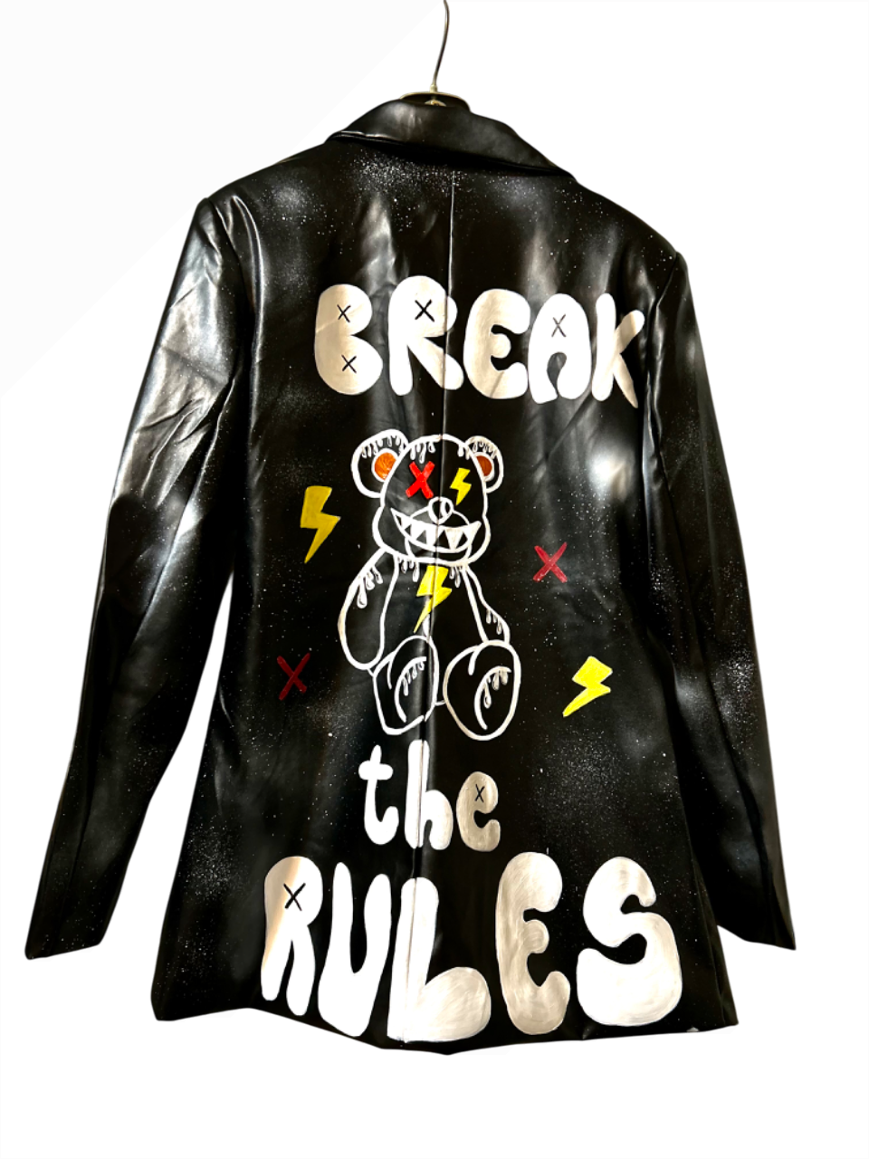 BREAK THE RULES 🧸❌ blazer in pelle