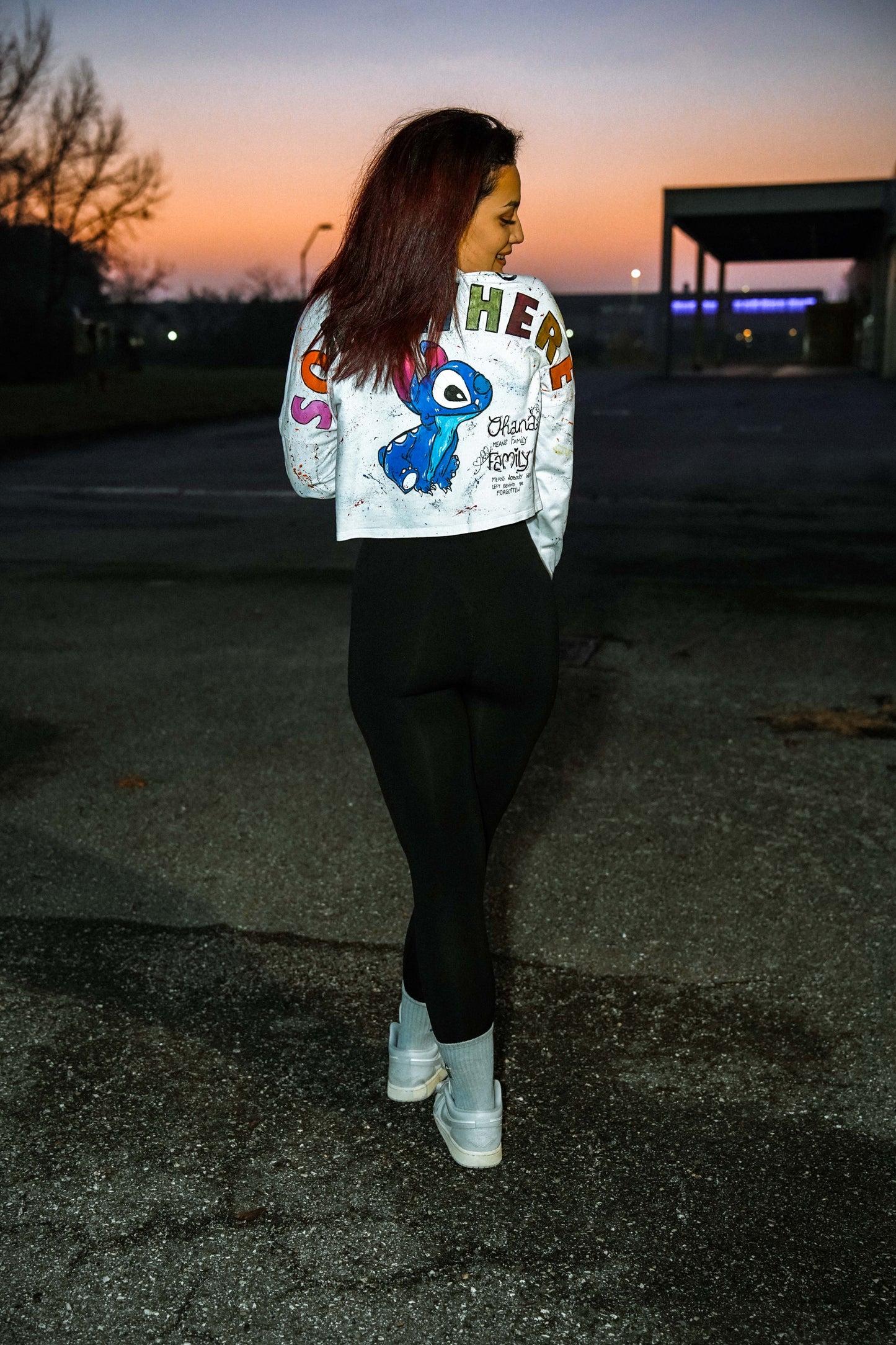 Felpa Stich arcobaleno 🌈