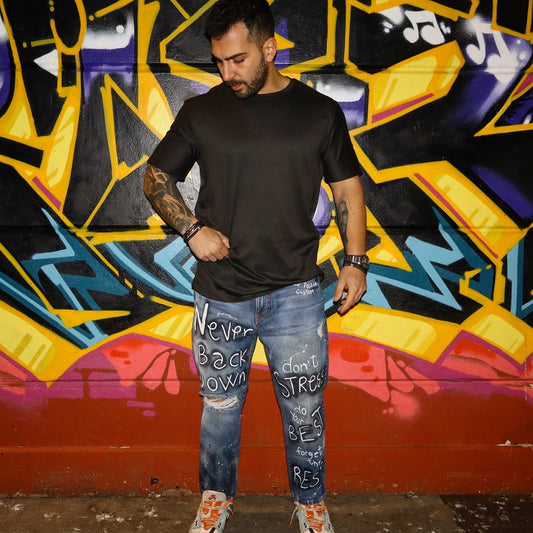 Jeans NO STRESS ❌ con borchie