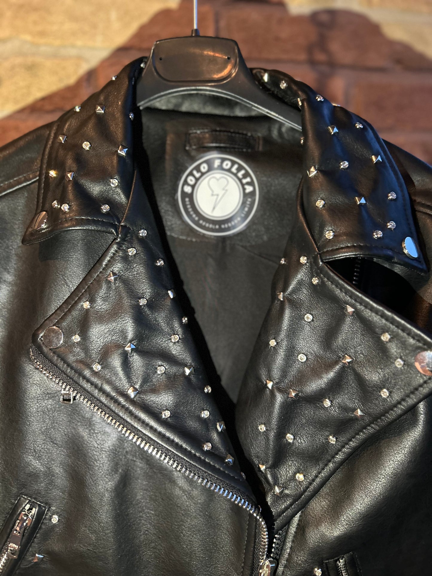 A1) Chiodo in pelle DIAMANTE