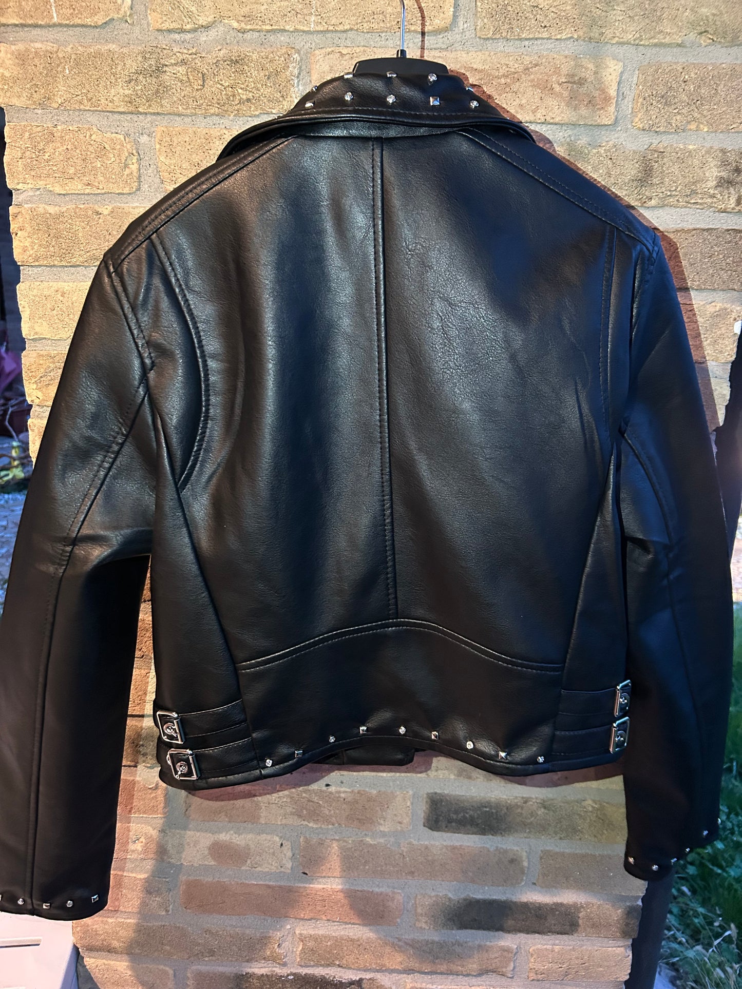 A1) Chiodo in pelle DIAMANTE