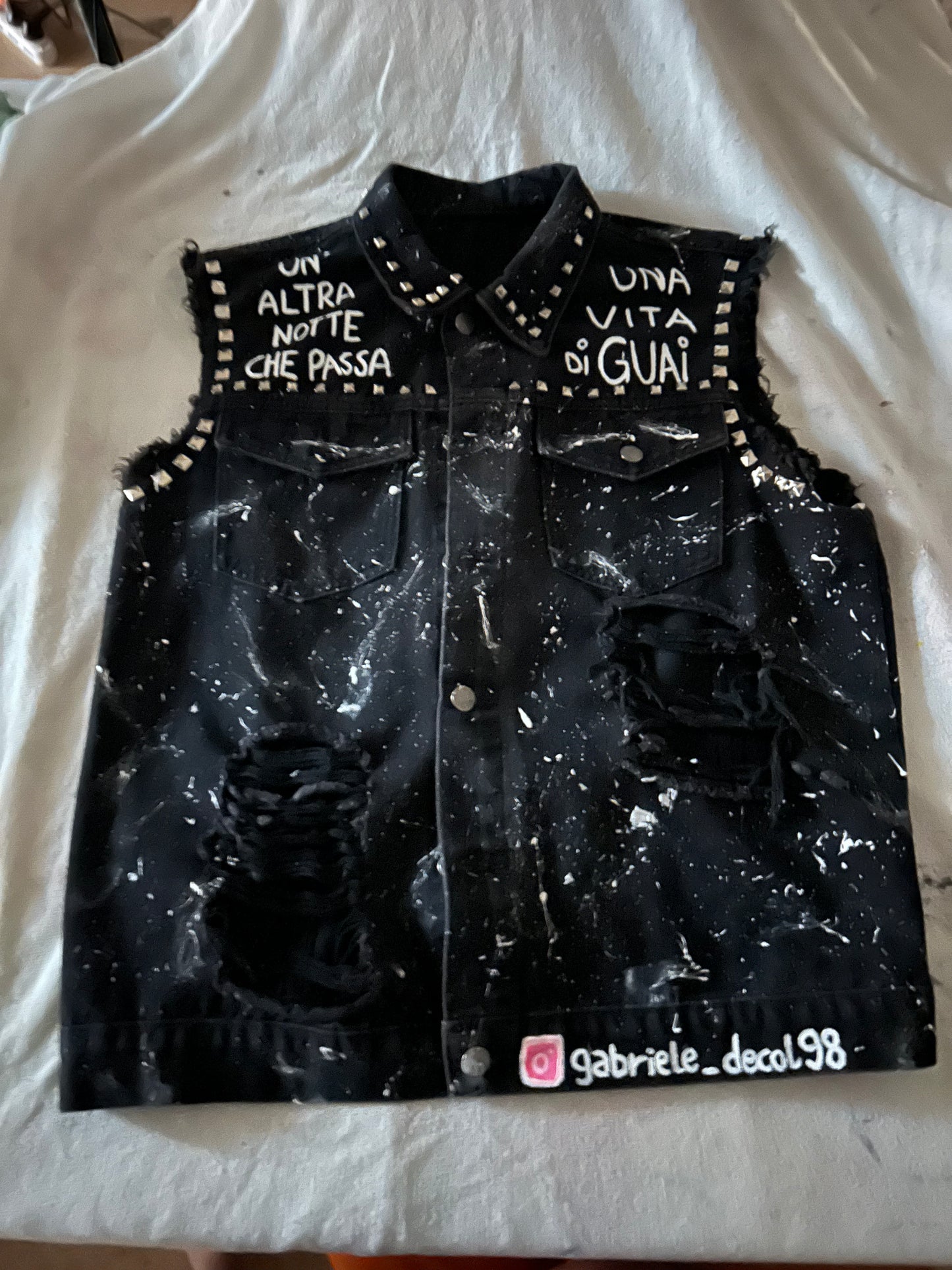 A1) Custom su giacca che HAI GIÀ TU